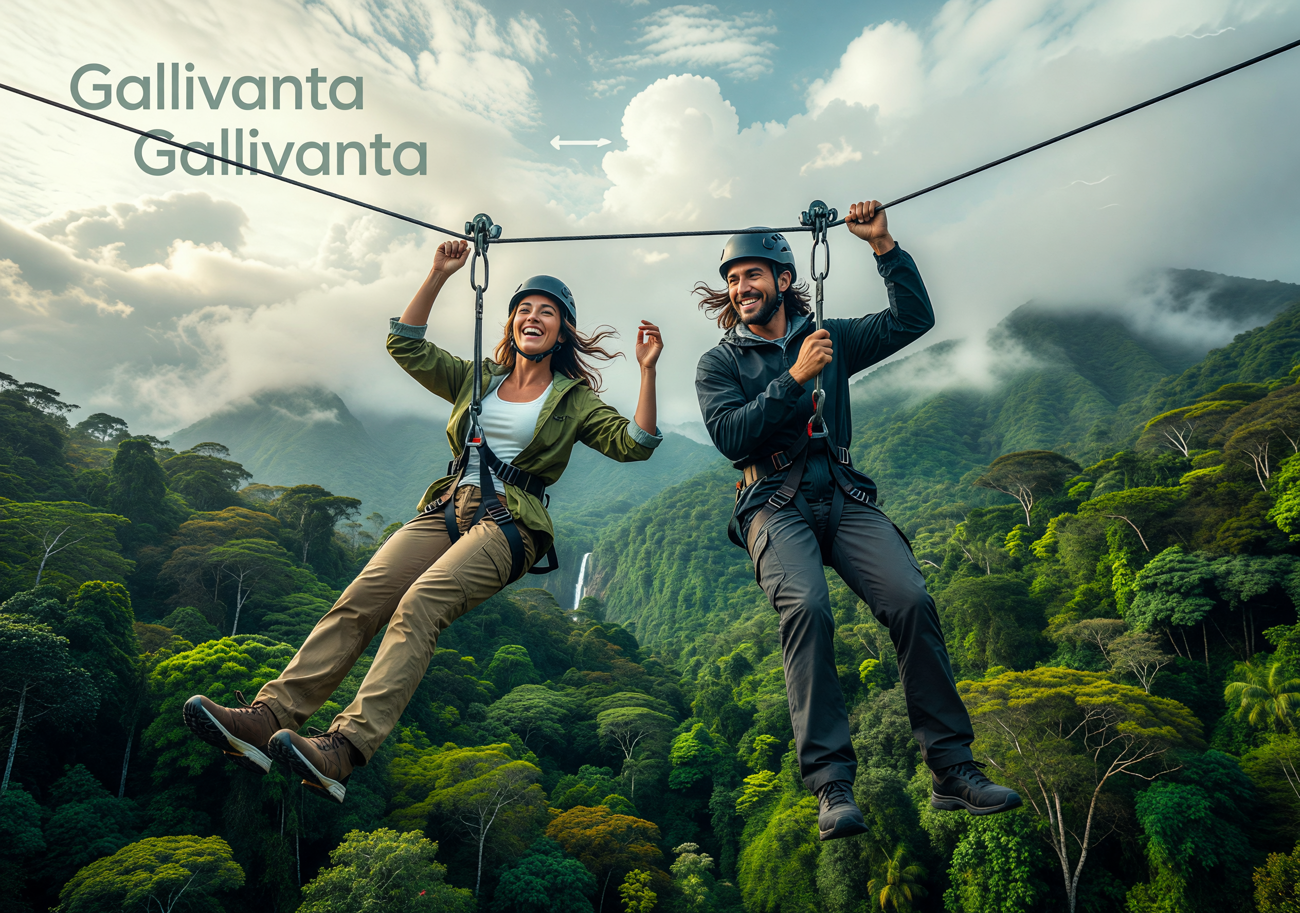 Costa Rica hot-springs evening date with volcanic jungle mood