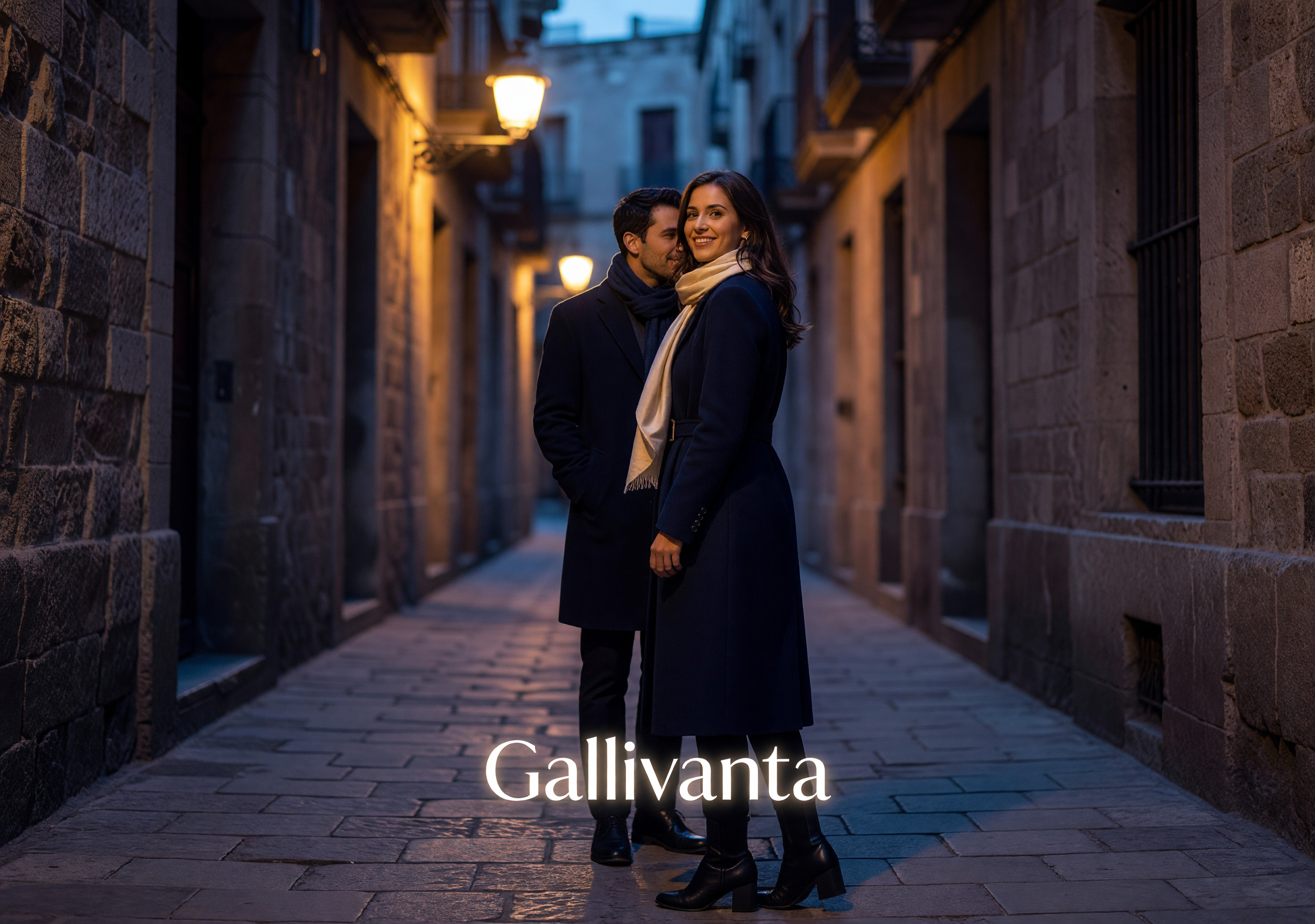 Barcelona travel romance atmosphere scene