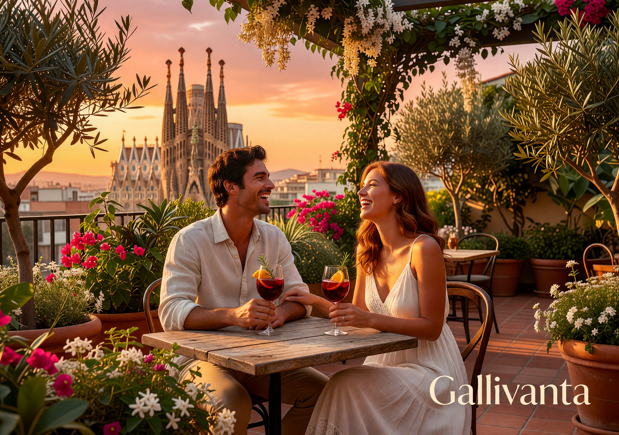 Barcelona date spots city scene