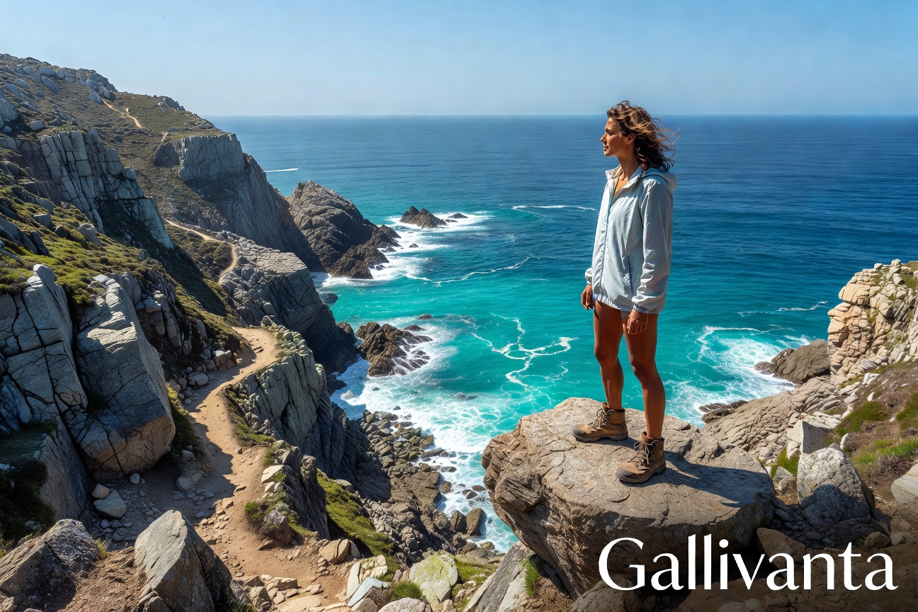 10 Best Solo Travel Destinations 2026 4 Solo traveler standing on a rocky coastal outcrop in Cape Town, a standout solo travel destination 2026
