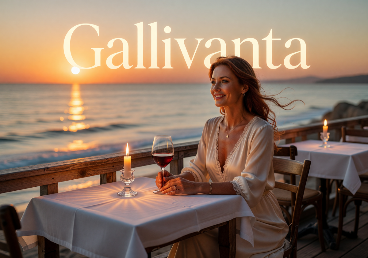 Romantic seaside cafe at sunset
Best Solo Travel Apps