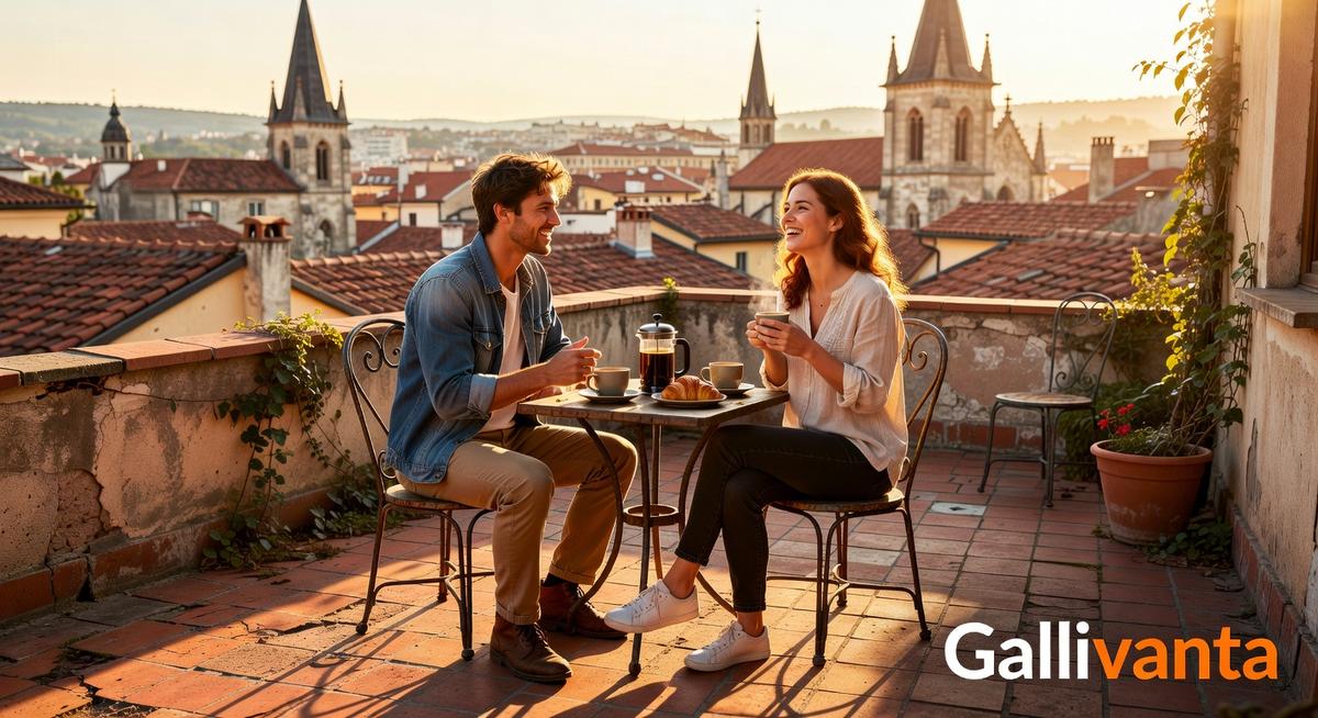 Gallivanta travel dating lifestyle scene in scenic mountains